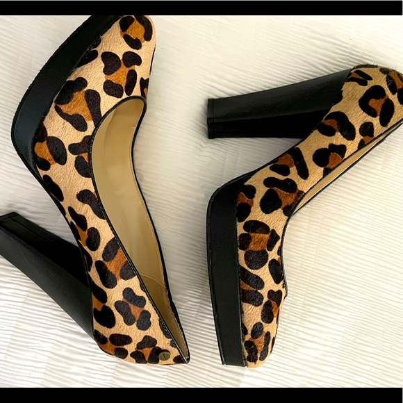 Calvin Klein Shoes - Calvin Klein leopard 🐆 platform heels